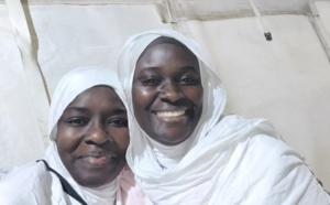 Hajj 2022: Hourèye Thiam en toute complicité avec les pèlerins (Photos)