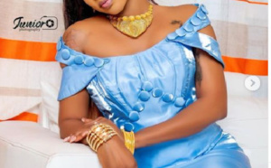 Tabaski 2022: Admirez la tenue de Marichou (Photos)