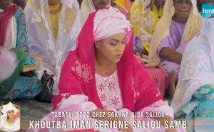 Tabaski à Médinatoul Salam : L'Imam "cravache" les pourfendeurs de l'islam, Sokhna Aïda plus que...