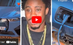 Wally Seck s’offre une BMW électrique rechargeable au courant (Vidéo)