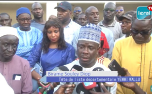 YAW/WALLU de Notto Diobass lance sa campagne et ne voit que la victoire devant ses adversaires
