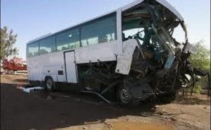 Vidéo- L'accident des lutteurs de l’écurie Gouye Mouride fait un mort et 12 blessés (Images sensibles)