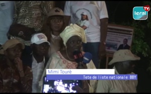 Mimi Touré à Thiès : "C'est Yewwi qui fait la promotion des homosexuels, c'est de..."