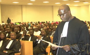 Ordre des avocats : Passation de service au Bâtonnat entre Me Papa Laïty Ndiaye et Me Mamadou Seck