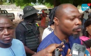 Ziguinchor : Guy Marius Sagna, après son vote, alerte sur le transfert d'électeurs