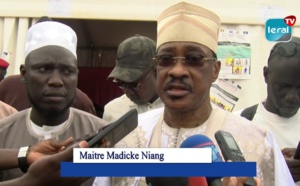 Touba: Me Madické Niang, après son vote, affirme qu'il est à l'écoute du Khalife pour son...