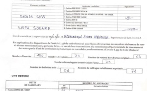 Législatives - Les premiers résultats (Turquie) : Wallu Sénégal en tête (44 voix), BBY et Yewwi suivent