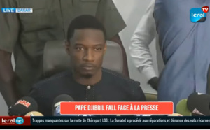 Direct -  Face à la presse, Pape Djibril FALL fait une importante déclaration