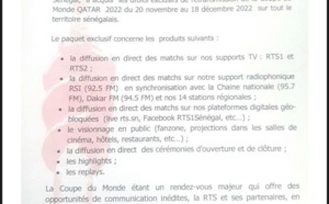 Diffusion des matchs de la Coupe du monde: la Rts obtient l'exclusivité