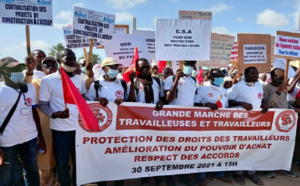 Thiès : Les blouses blanches ont déversé leur colère dans les rues