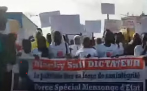 Guédiawaye/ Ils exigent la libération de Amy Dia : Ahmed Aidara et Cie ont manifesté