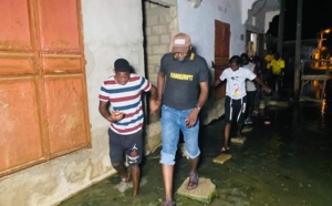 Inondations à Saint-Louis : Le DG du CROUS vole au secours des populations et leurs apporte son soutien