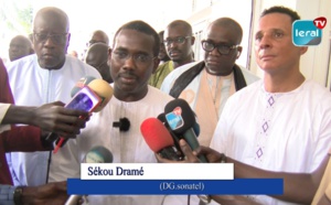 Magal Touba: La Sonatel installe des lignes spécialisées et offre 50 bâches à eau