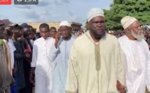 Kaolack/ Inhumation de l'imam Ndao: Une foule immense à l’accueil, dans son fief, à Ngane Alassane