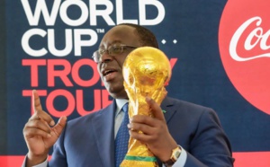 Réception du trophée FIFA  Coupe du monde de football  Qatar 2022 : l’ Allocution du Président Macky Sall