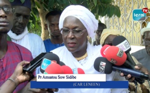 Touba: Pr. Amsatou Sow Sidibé reçue par Serigne Mountakha Mbacké