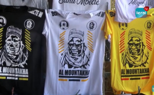 Touba: Les tee-shirts à l'effigie de Serigne Bamba et autres guides vendus comme de petits pains