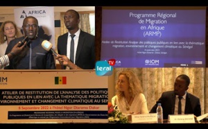 OIM: Renforcer les capacités de l'Etat sur les liens entre la migration, l'environnement et le CM