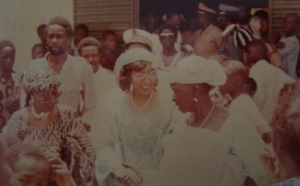 Souvenir - Gaya Walo, sa maman Fatou Cissé Astou Ndiaye et Marieme Dieng Salla 