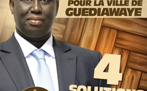 Mairie de Guédiawaye: L'ambitieux programme du candidat Aliou Sall