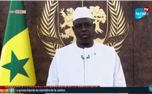 Le Message de Macky Sall au peuple sénégalais (version française)