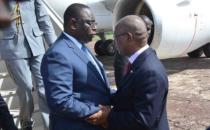 Macky Sall à l'investiture du nouveau Président de Guinée Bissau, José Mario Vaz