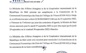 Mission de Médiation au Mali du président Macky Sall : Assimi Goïta évoque «des contraintes de temps»