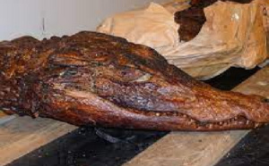 Opération de la Direction des Parcs nationaux de Tambacounda : Saisie de viande de crocodile et de peaux de léopard