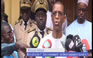 Tivaouane / Gamou 2022: Le MEDDTE Alioune Ndoye a offert un important lot de matériels
