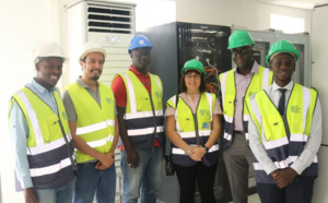 Ambassadrice du Royaume-Uni : Madame Juliette John, en visite au parc éolien de Taïba Ndiaye