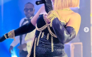 22e anniversaire du Djolof Band: Admirez la magnifique robe de Viviane Chidid (Photos)