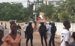 Kolda: Risque d’affrontement, la Police bloque les rues, encercle la Mairie