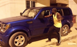 Le 4x4 offert par Wally Seck à Amady Badiane