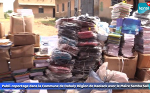 Dabaly: Samba Sall offre plus de 17 millions FCfa aux 22 villages pour l'achat de fournitures scolaires