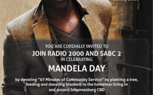 Mandela day: Moh Dediouf offre 67 minutes de concert à Johannesburg 