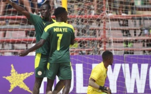 Can beach soccer 2022: Les Lions dominent l’Égypte et filent en demi-finale