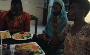 Anniversaire: Aïcha Diouf de Sen Tv fêtée par ses collègues 