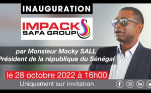 REPLAY : Suivez en DIRECT l'inauguration de l'imprimerie Impack &amp; Safa GROUP de Youssou NDOUR