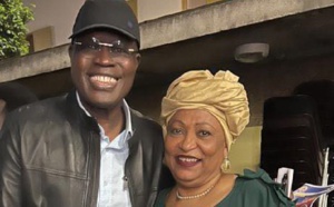 Retrouvailles en France : Soham Wardini en réunion avec Khalifa Sall