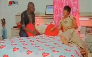 Vidéo - A cause de son accident, Amina Poté incapable de se lever de son lit