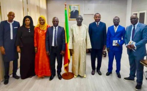 Décentralisation : Des élus locaux du Congo Brazzaville reçus par le Ministre Mamadou Talla