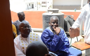 Dr Aliou Sow en compagnie de son beau-père Ismaël Lo