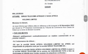 Pour mauvaises pratiques commerciales : L'opérateur Free au Sénégal condamné à payer 5 milliards FCfa à Promobile