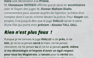 Supposé lien de parenté avec le juge Oumar Maham Diallo : Aïssata Tall Sall dément Ousmane Sonko