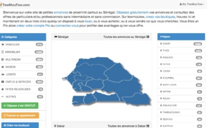 Découvrez la nouvelle version de tewmoutew.com site d'annonces numéro 1 partout au Senegal!!