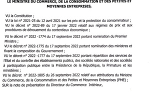 Baisse des prix: La mesure entre en vigueur ce samedi à 00h (Documents)