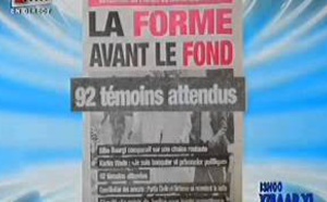 Revue de presse du vendredi 01 Aout 2014 Présentation: Mamadou M.Ndiaye