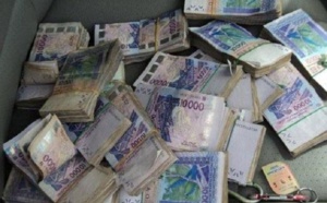 Axe Thiès-Dakar: Des billets noirs d’une contrevaleur de 905 millions FCfa, saisis par le GPR de la Douane