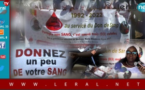 L'Andobes : 30 ans à donner du sang, plaidoyer pour sensibiliser les populations