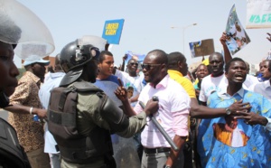 Moïse Rampino lors du retour triomphal de Wade, en avril dernier